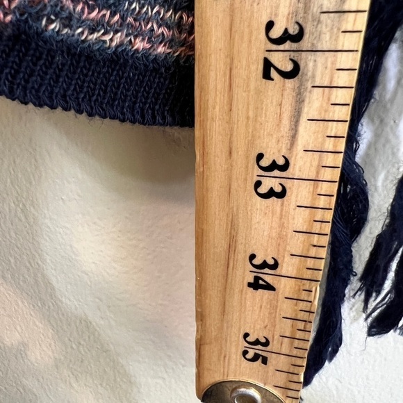 Altar’d State Blue Pink Aztec Open Front Cardigan Womens Small Boho Eccentric - Picture 6 of 8